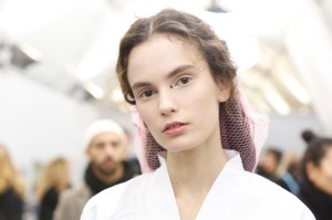 Backstage at Christian Dior Couture Spring 2017