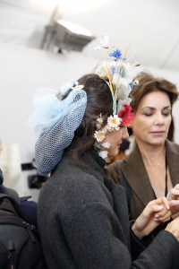 Backstage at Christian Dior Couture Spring 2017