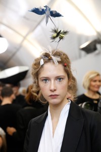 Backstage at Christian Dior Couture Spring 2017