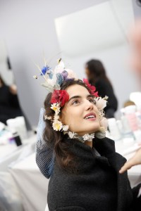 Backstage at Christian Dior Couture Spring 2017
