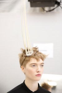 Backstage at Christian Dior Couture Spring 2017