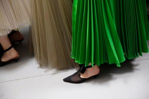 Backstage at Christian Dior Couture Spring 2017