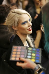 Backstage at Jean Paul Gaultier Couture Spring 2017