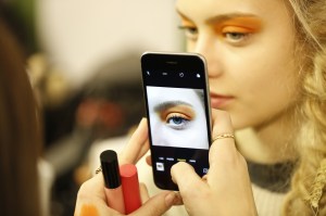 Backstage at Jean Paul Gaultier Couture Spring 2017
