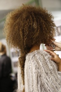 Backstage at Jean Paul Gaultier Couture Spring 2017