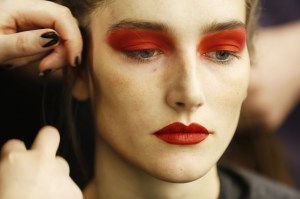 Backstage at Jean Paul Gaultier Couture Spring 2017