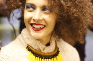 Backstage at Jean Paul Gaultier Couture Spring 2017