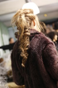 Backstage at Jean Paul Gaultier Couture Spring 2017