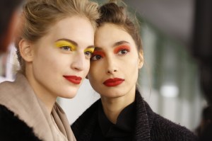 Backstage at Jean Paul Gaultier Couture Spring 2017