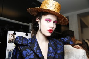 Backstage at Jean Paul Gaultier Couture Spring 2017