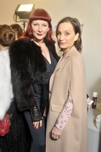 Betony Vernon and Kristin Scott Thomas