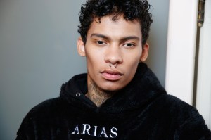 Backstage at Balmain Homme Men's Fall 2017