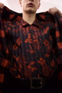 Backstage at Dries Van Noten Men's Fall 2017