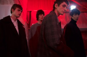 Backstage at Dries Van Noten Men's Fall 2017