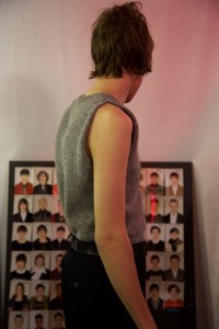 Backstage at Dries Van Noten Men's Fall 2017