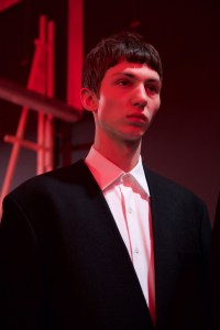 Backstage at Dries Van Noten Men's Fall 2017