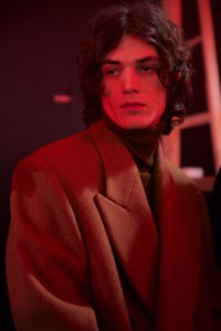 Backstage at Dries Van Noten Men's Fall 2017