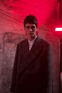 Backstage at Dries Van Noten Men's Fall 2017