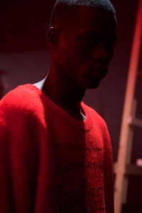 Backstage at Dries Van Noten Men's Fall 2017