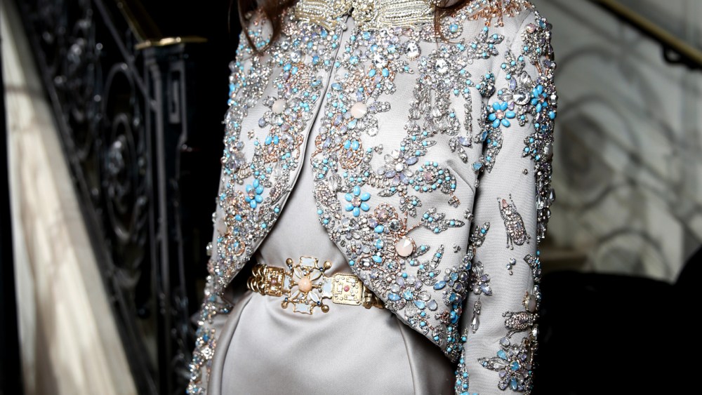 Backstage at Elie Saab Couture Spring 2017
