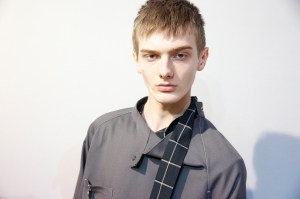 Backstage at Lanvin Men's Fall 2017