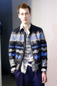 Backstage at Lanvin Men's Fall 2017
