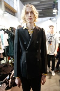 Backstage at Lanvin Men's Fall 2017