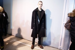 Backstage at Lanvin Men's Fall 2017
