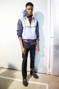 Backstage at Lanvin Men's Fall 2017