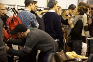 Backstage at Louis Vuitton Men's Fall 2017