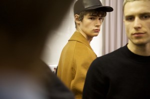 Backstage at Louis Vuitton Men's Fall 2017
