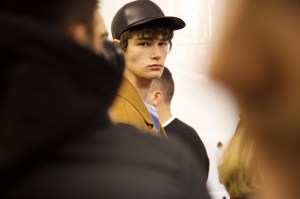 Backstage at Louis Vuitton Men's Fall 2017