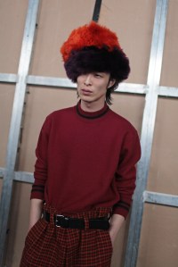 Backstage at Marni Man's Fall 2017