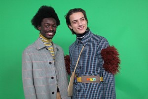 Backstage at Marni Man's Fall 2017