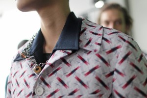 Backstage at Marni Man's Fall 2017