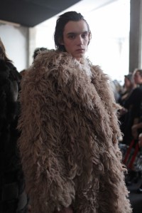 Backstage at Marni Man's Fall 2017