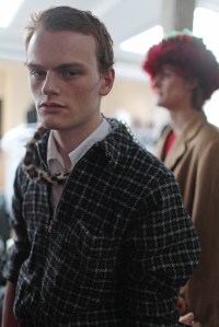 Backstage at Marni Man's Fall 2017