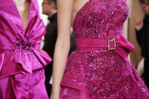 Backstage at Zuhair Murad Couture Spring 2017