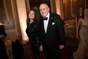 Trump Inauguration Gallery Judith and Rudy Giuliani at Trump's Inauguration Candlelight Dinner.