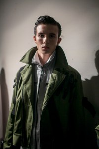 Backstage at Christopher Raeburn Men's Fall 2017