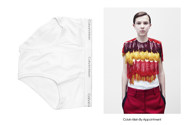 Calvin Klein By Appointment, a 14-look made-to-order collection by Raf Simons.
