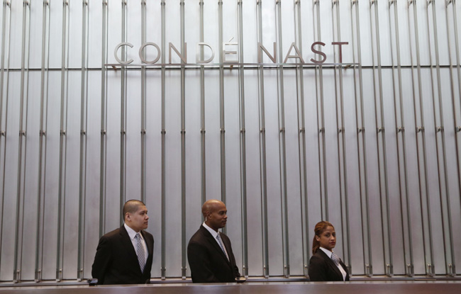 Condé Nast's New York office.