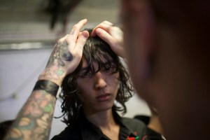 Backstage at Cottweiler Men's Fall 2017