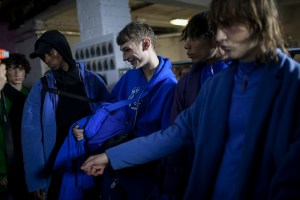 Backstage at Cottweiler Men's Fall 2017