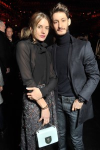 Natasha Andrews and Pierre Niney