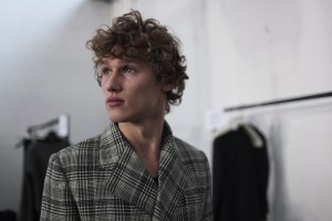 Backstage at Dirk Bikkembergs Men's Fall 2017