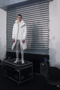 Backstage at Dirk Bikkembergs Men's Fall 2017