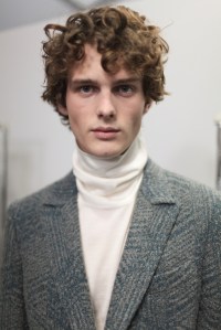 Backstage at Ermenegildo Zegna Men's Fall 2017