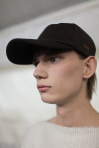 Backstage at Ermenegildo Zegna Men's Fall 2017