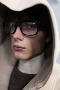 Backstage at Ermenegildo Zegna Men's Fall 2017